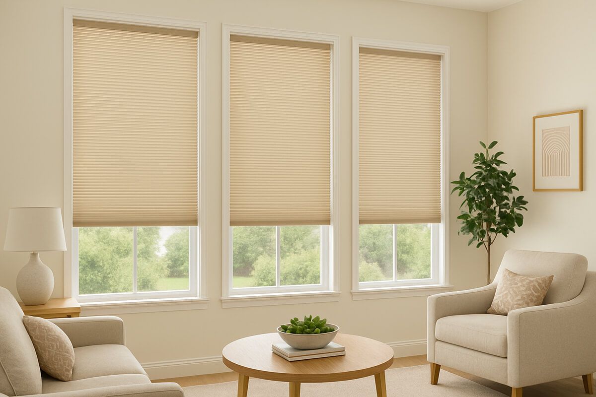 Clarksville cellular shades